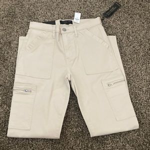Banana Republic High Rise Skinny Cargo with narrow leg